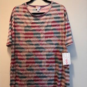 LuLaRoe Multicolor Short Sleeve Tee